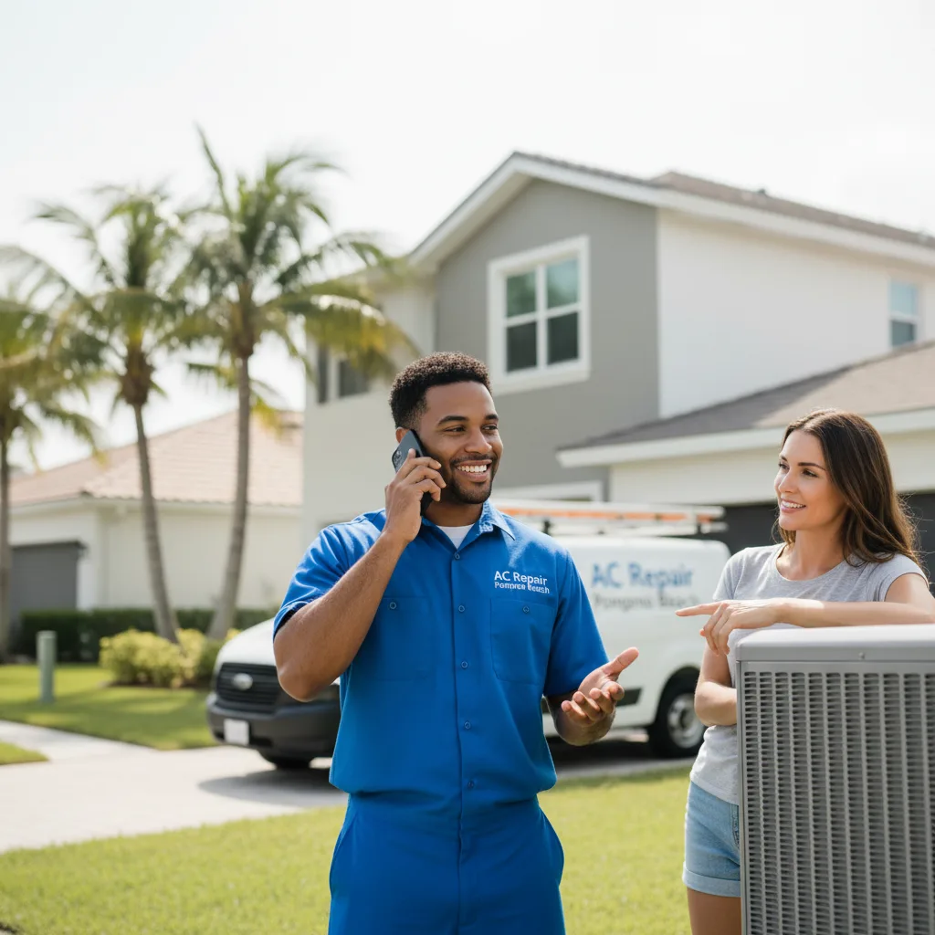 AC Repair Pompano Beach customer support in Enfield